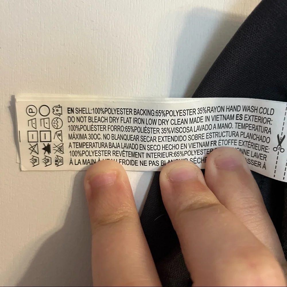 Forever 21 Contemporary | NWT Elastic Skater Mini Skirt in Dark Grey Size L - Picture 11 of 11